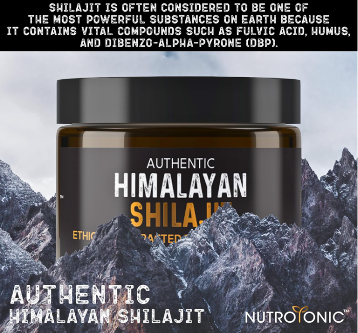 SHILAJIT Natural del Himalaya